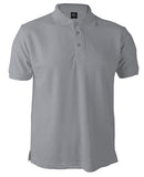 Remera Polo Piqué Unisex Gris melange