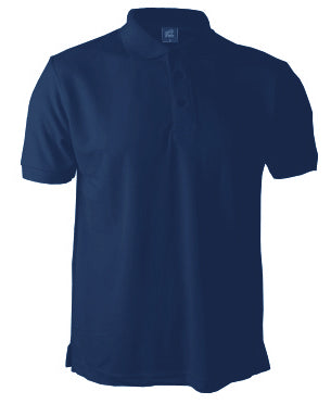 Remera Polo Piqué Unisex Azul marino