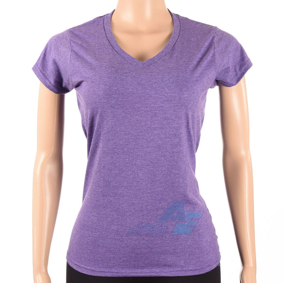 Camiseta Fashion Dama Escote V Violeta