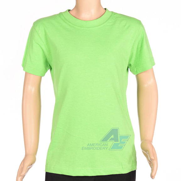 Camiseta Clásica Niño Verde manzana – Camisetas UY
