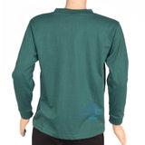 Camiseta Clásica Manga larga Niño Verde inglés