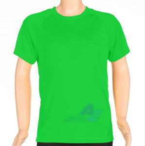 Camiseta Dry Fit Niño Verde fluo