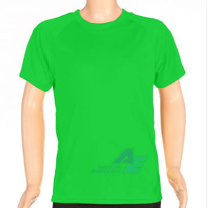 Camiseta Dry Fit Niño Verde fluo