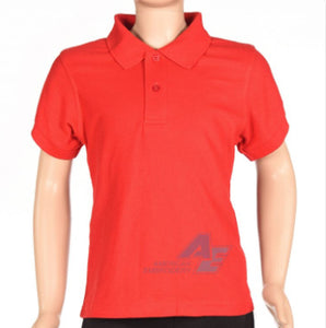 Remera Polo Niño Rojo
