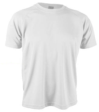 Camiseta Dry Fit Unisex Blanco