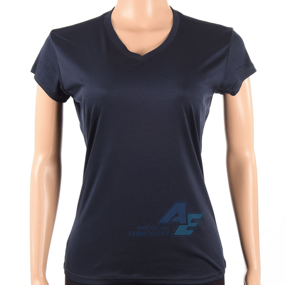 Camiseta Dry Fit Dama Azul marino