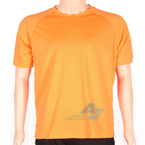Camiseta Dry Fit Unisex Naranja fluo