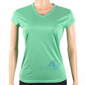 Camiseta Dry Fit Dama Verde italia