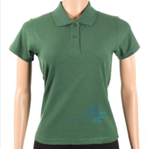 Remera Polo Dama Verde inglés